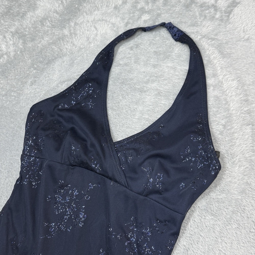 Vintage Candy Rocket Dress Womens S Blue Y2K Whimsy Goth Fairy Glitter Glam